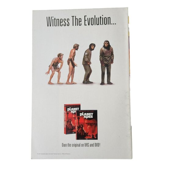 Dark Horse Planet Of The Apes #2 2001 Variant Comic Book Bagged Boarded - Picture 2 of 2